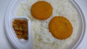 クリームコロッケカレー（500g）＋半熟タマゴ-カレーハウスCoCo壱番屋土岐インター店1