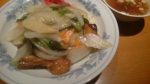 鶏球飯・天津ラーメン-楼蘭2