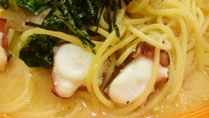 たこと明太子のスープスパゲティ―2-西洋料理オランジュ