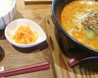 担担麺スープ茶漬けセット1-担々麺錦城春日井店